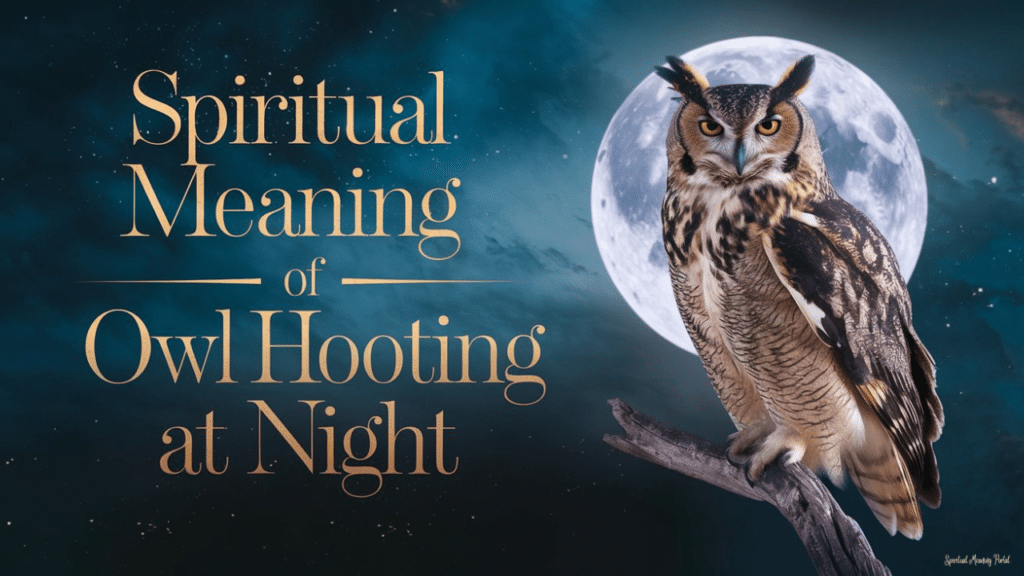 spiritual meaning of owl hooting at night