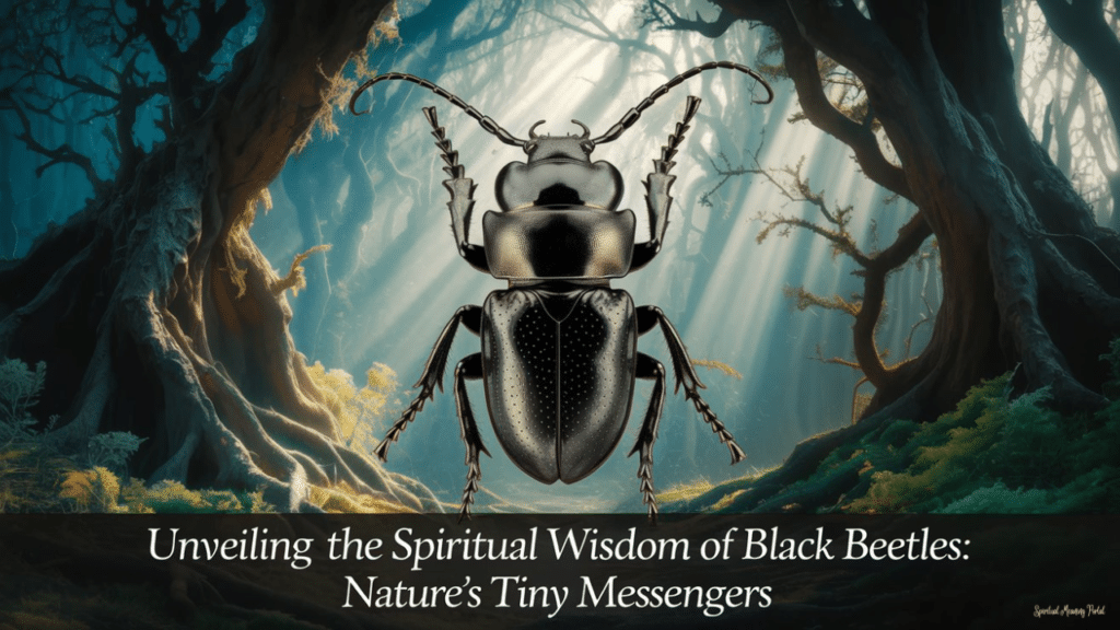 spiritual meaning of black beetles