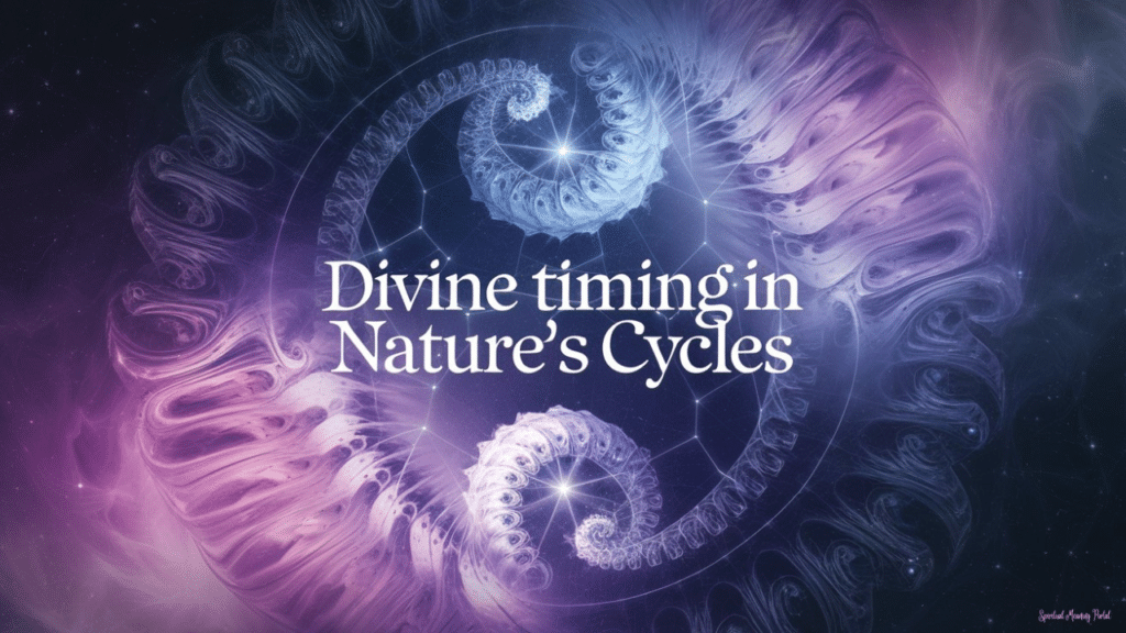 "Divine Timing and Natural Cycles"