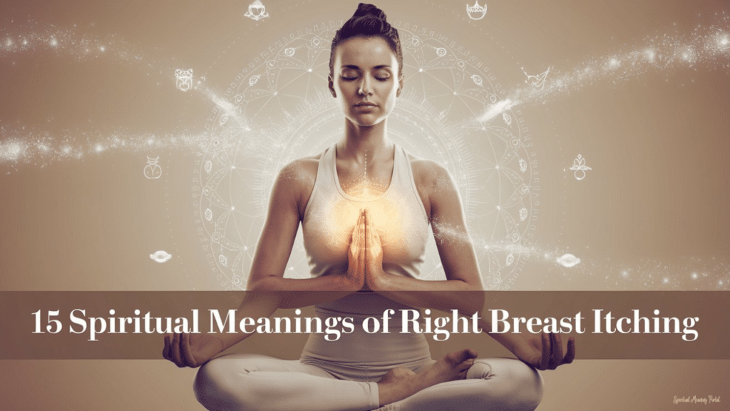 right breast itching spiritual meaning