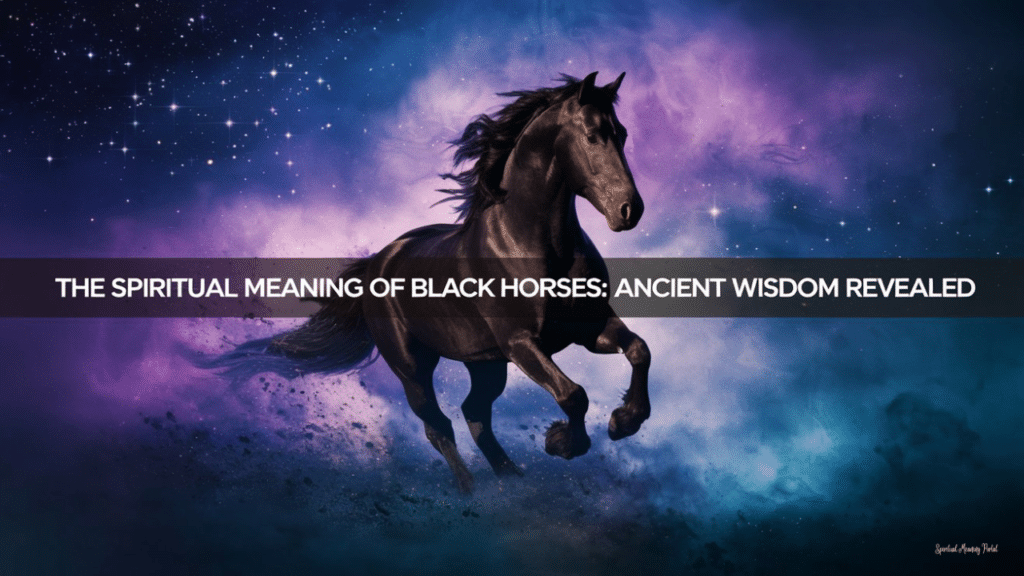 spiritual meaning of black horse