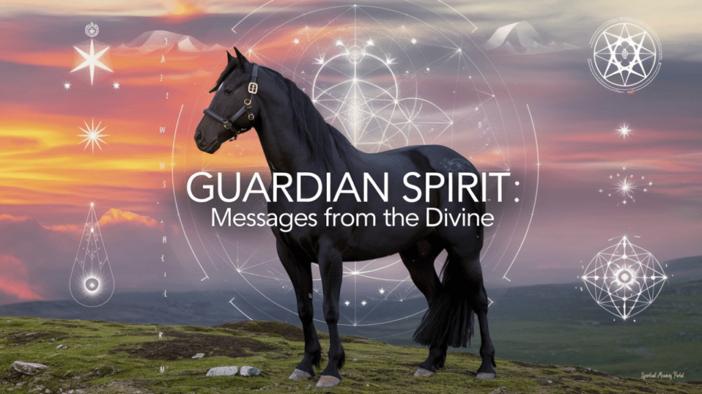 "The Sacred Presence of a Single Black Horse"