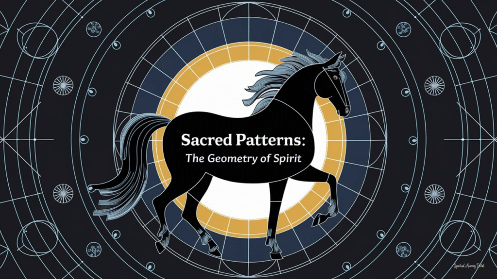  "Sacred Geometry and Black Horse Symbolism"