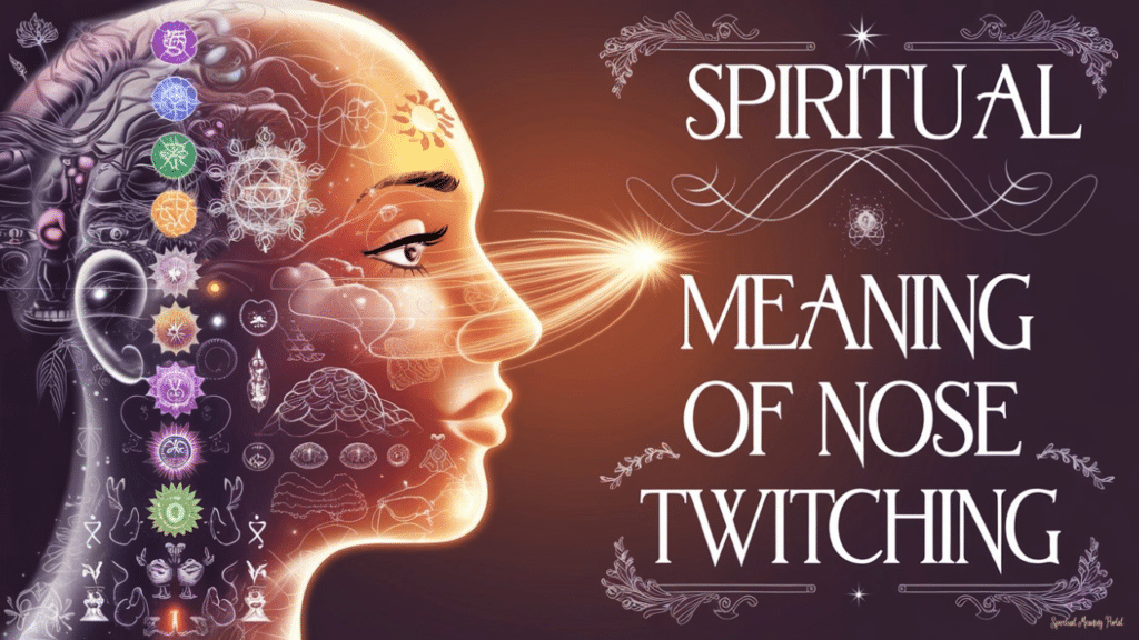 spiritual meaning of nose twitching