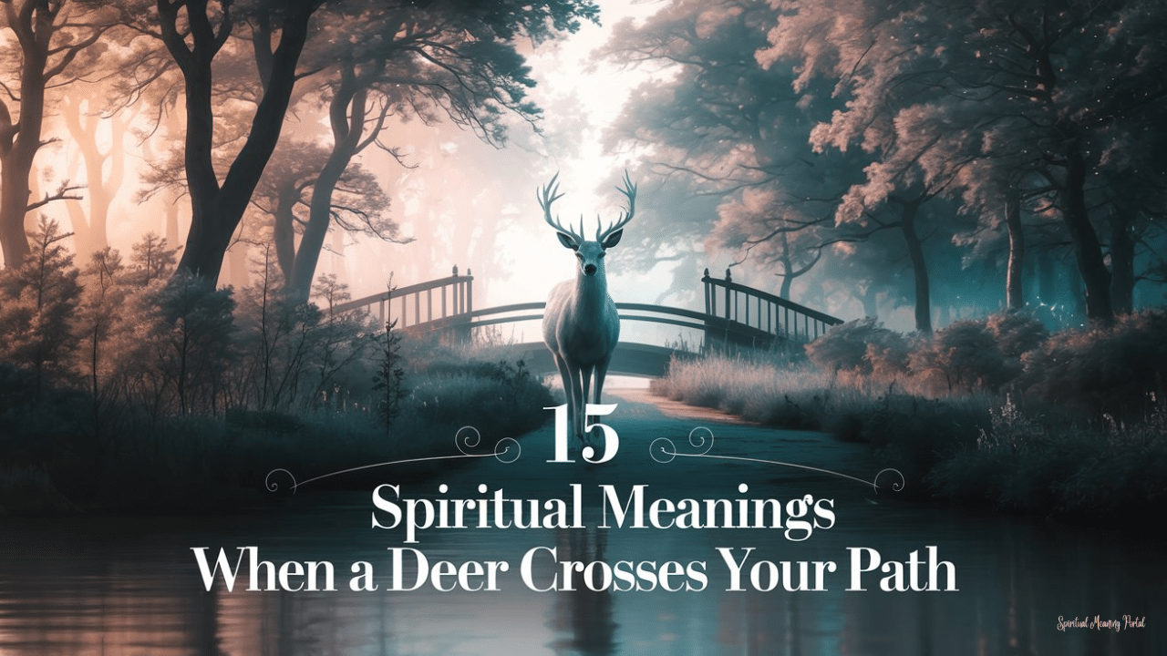 spiritual meaning of a deer in your path