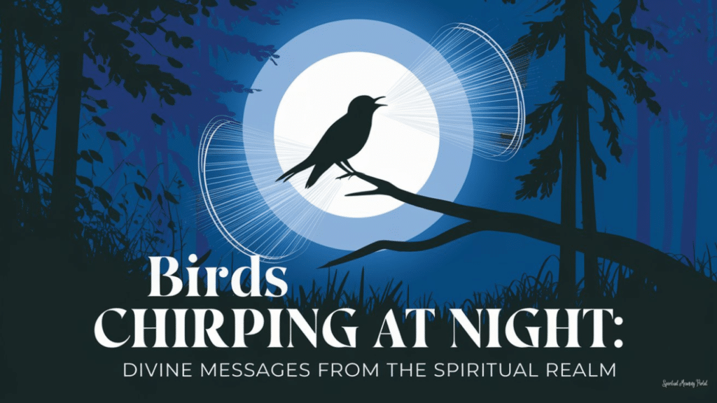 birds chirping at night spiritual meaning