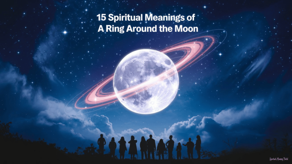 ring around the moon meaning spiritual