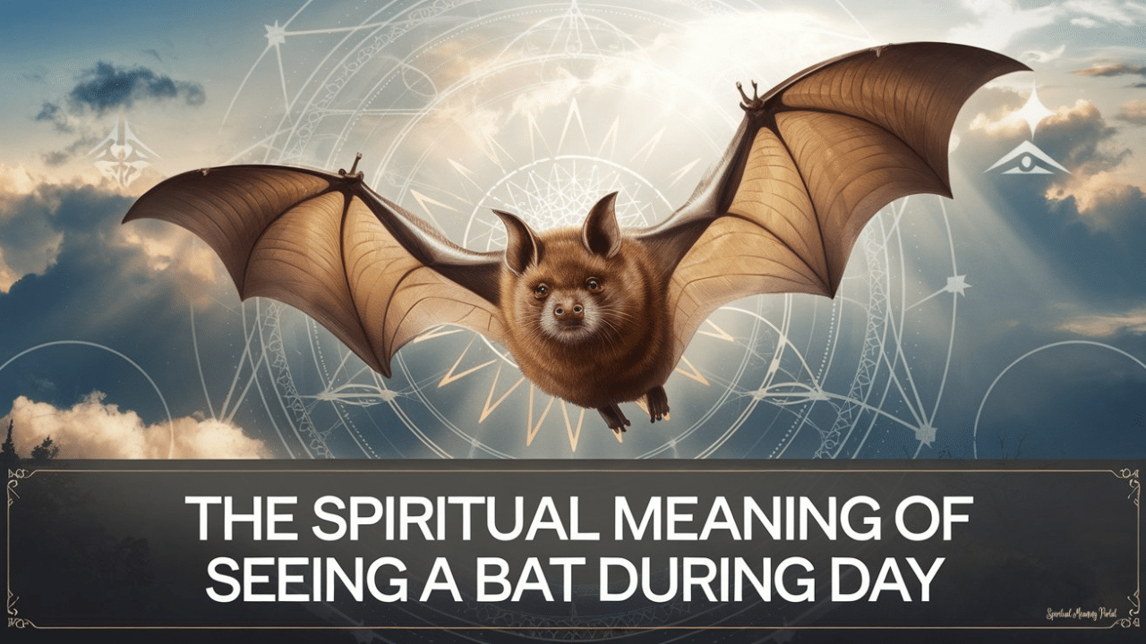 spiritual meaning of seeing a bat during the day