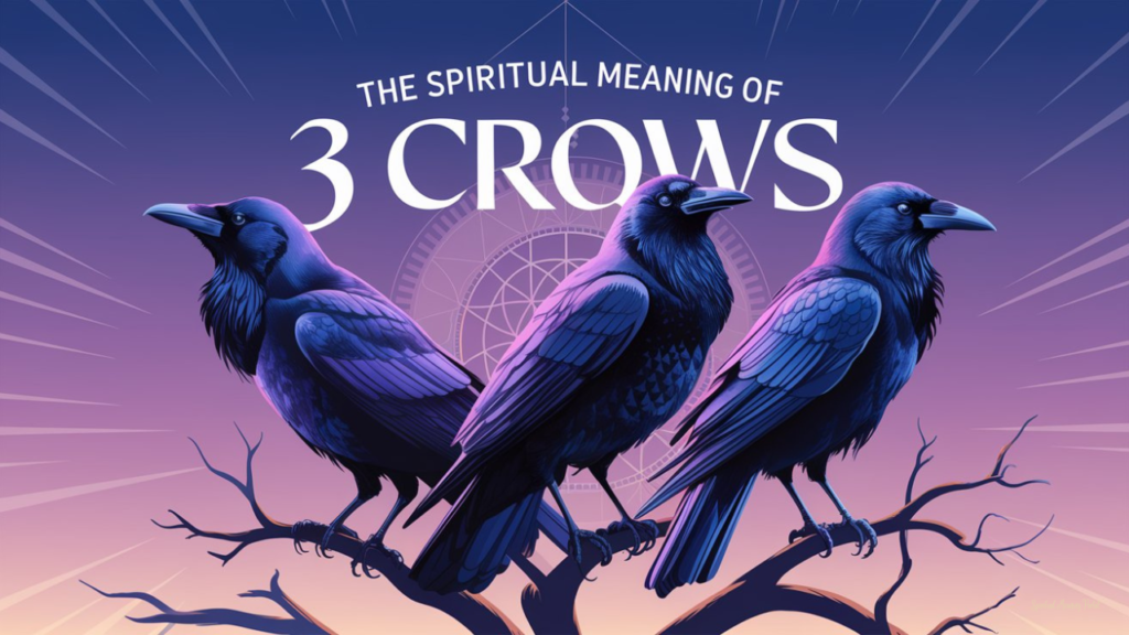 spiritual meaning seeing 3 crows