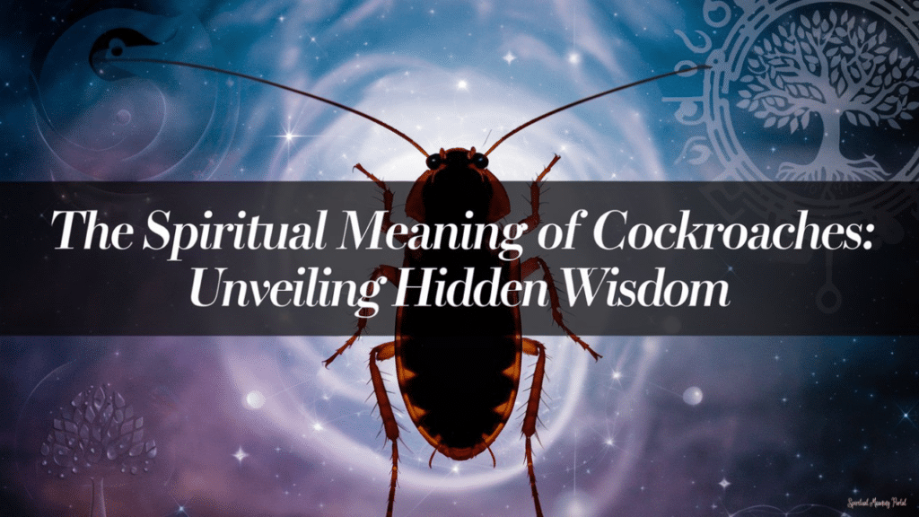 spiritual meaning of cockroaches