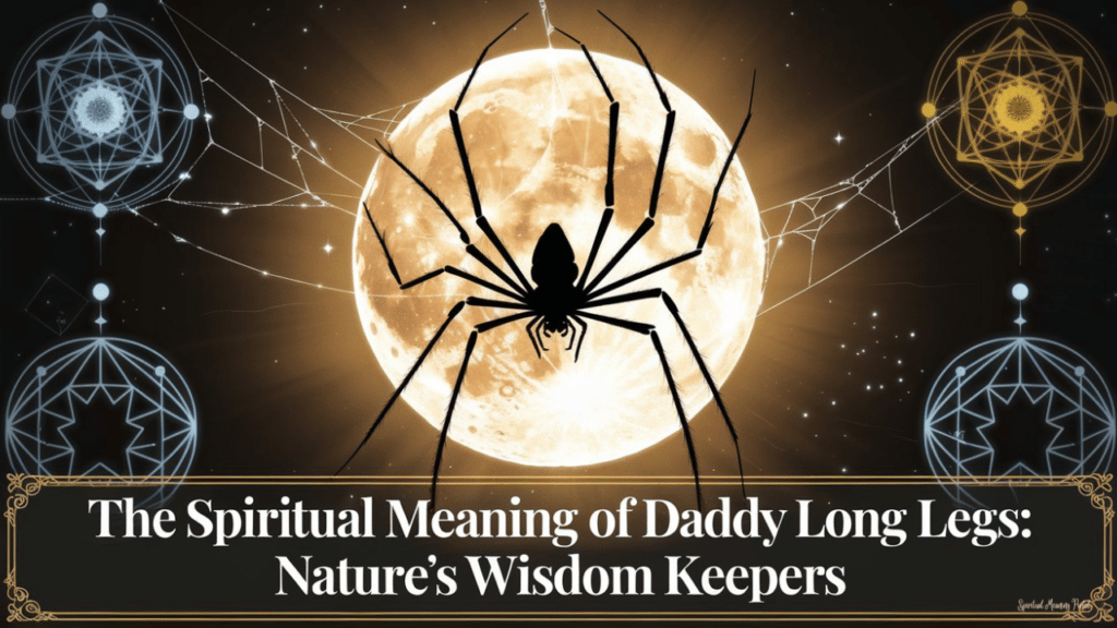 spiritual meaning of daddy long legs