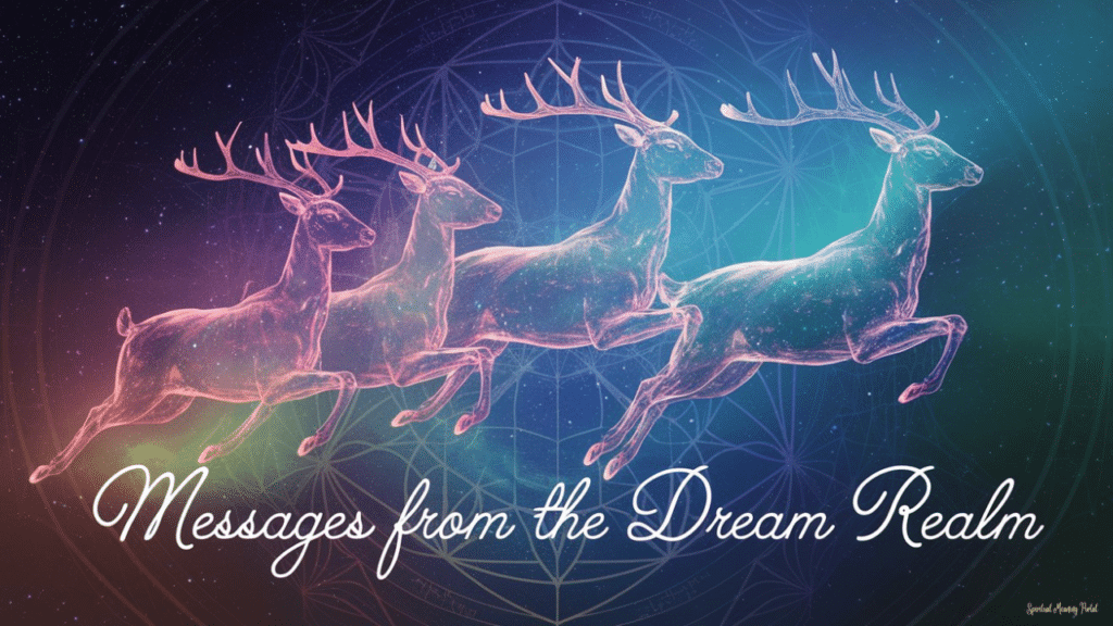 "Dream Symbolism of Four Deer" 