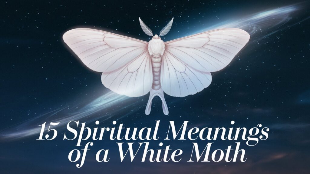 spiritual meaning of a white moth