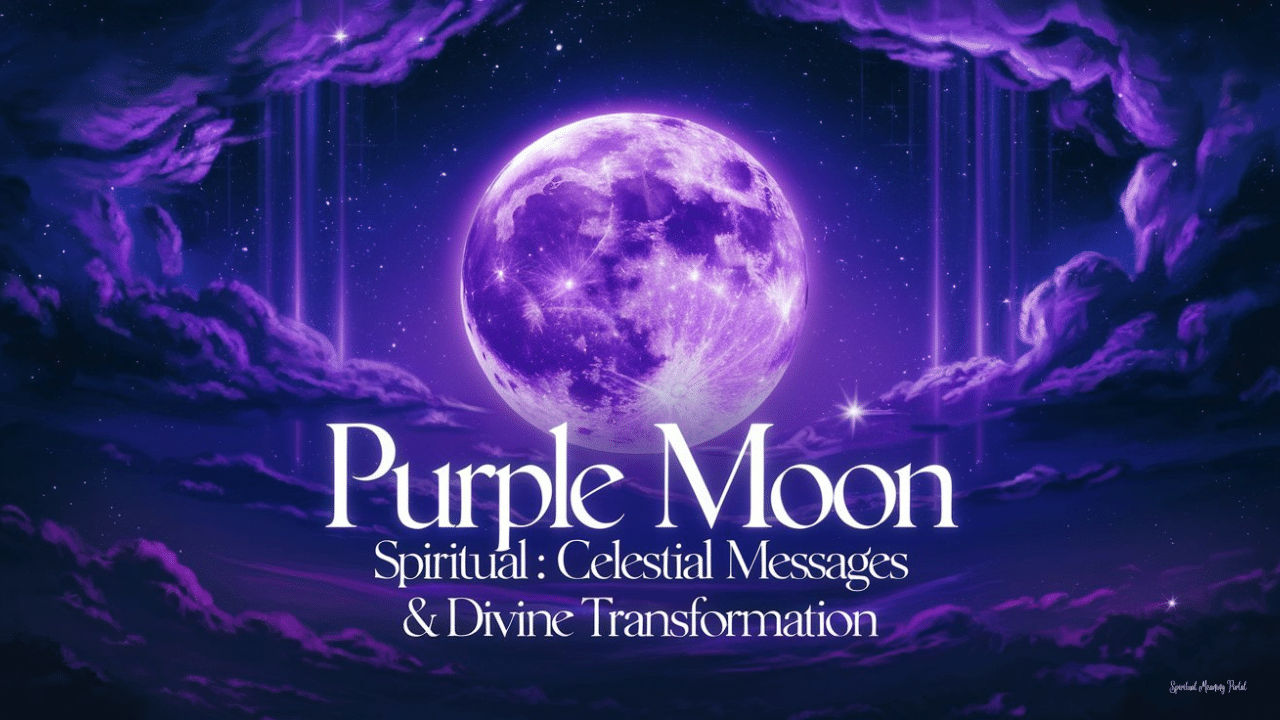 purple moon spiritual meaning