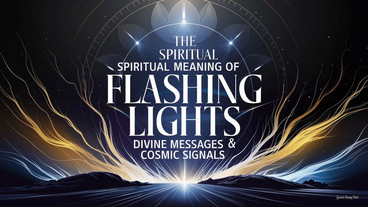 spiritual meaning of flashing lights