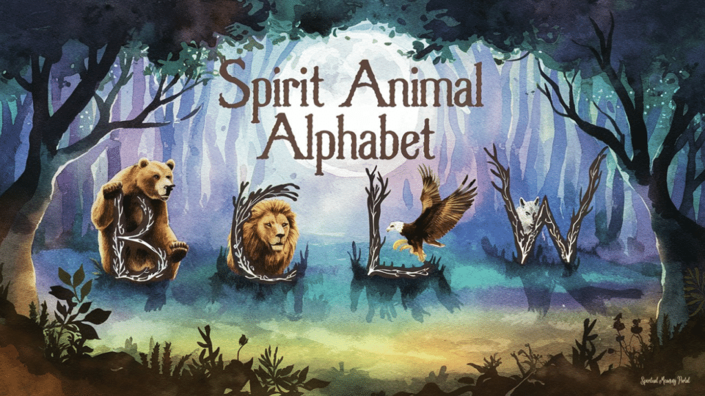 Spirit Animals Through the Alphabet