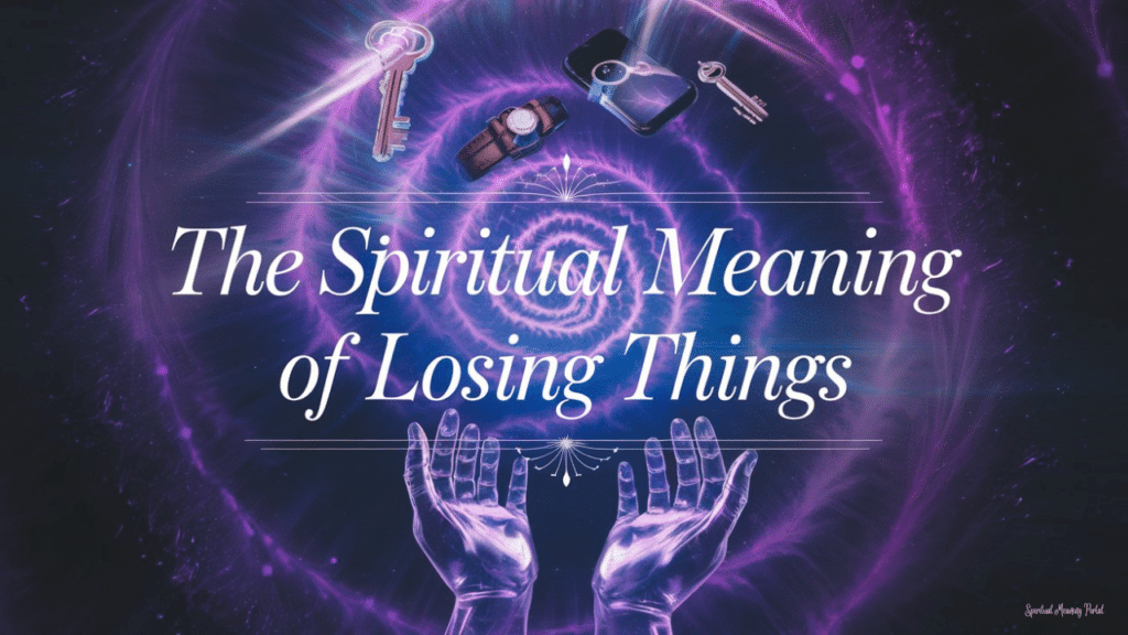 why do i keep losing things spiritual meaning