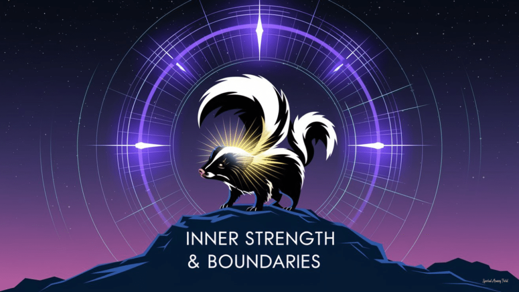 Inner Strength Through Skunk Symbolism