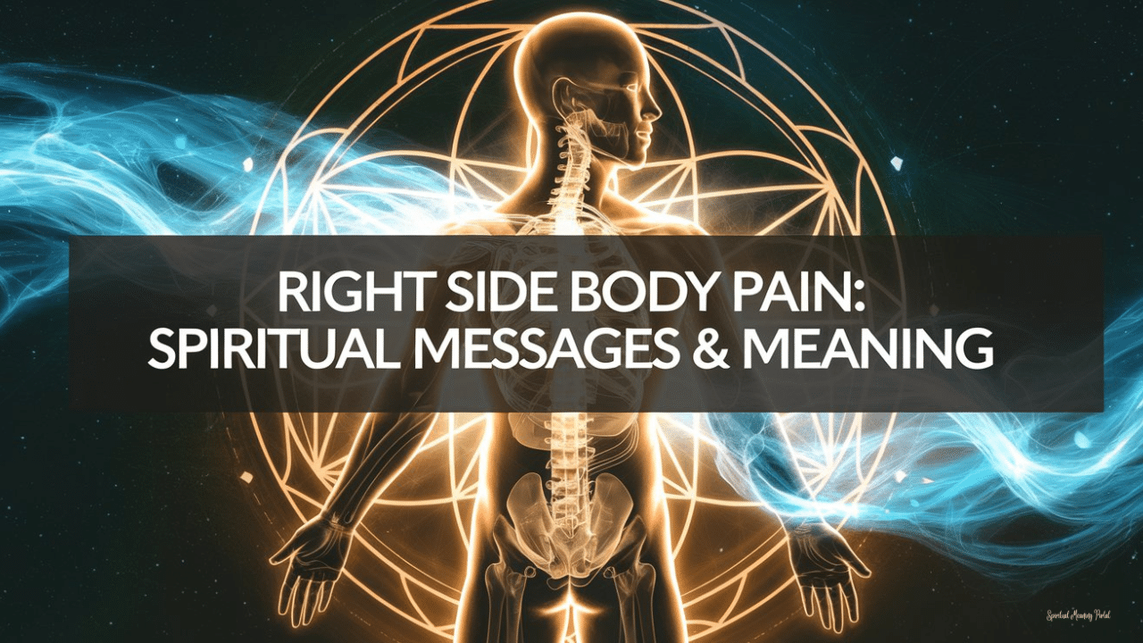 right side of body pain spiritual meaning