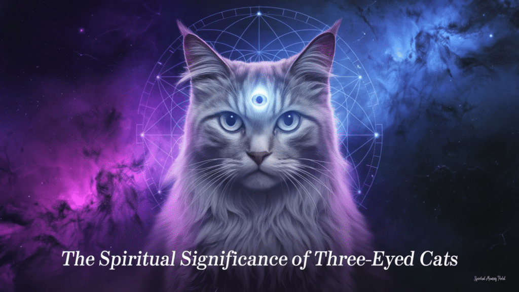 spiritual meaning of 3 eyed cat