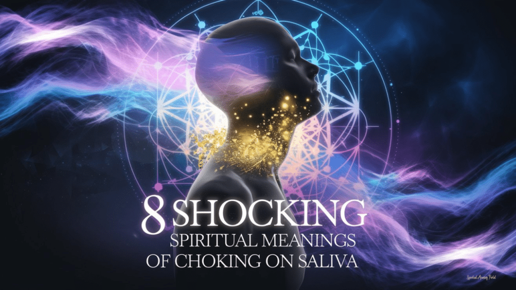 spiritual meaning of choking on saliva