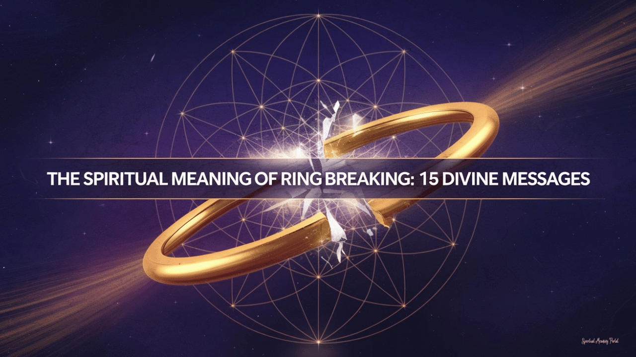 spiritual meaning of ring breaking