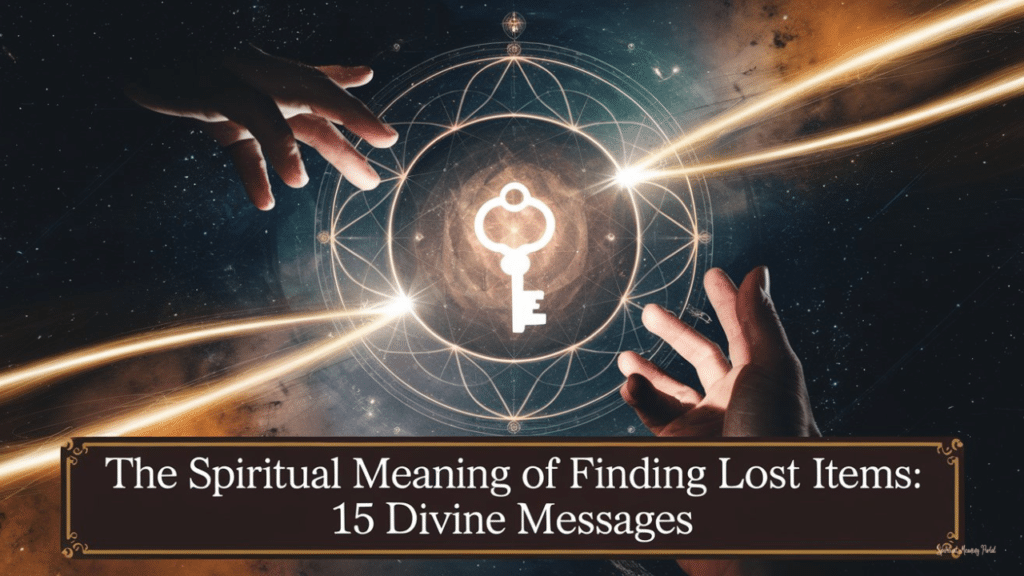 spiritual meaning of finding a lost item