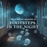 spiritual meaning hearing footsteps night