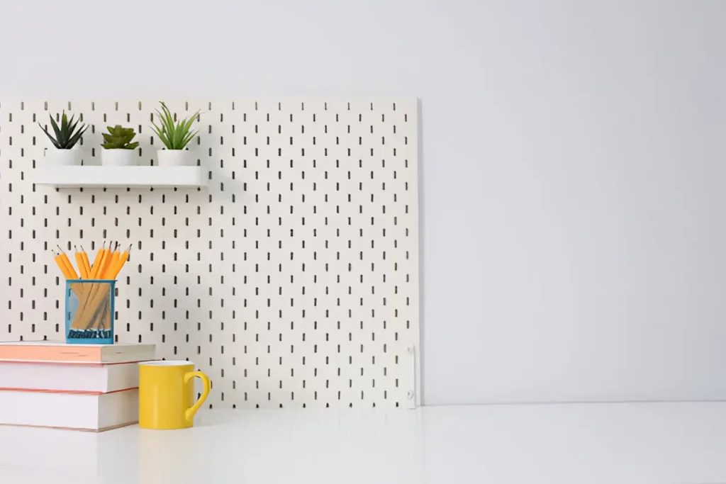 Maximising Space: The Versatile Pegboard Shelf
