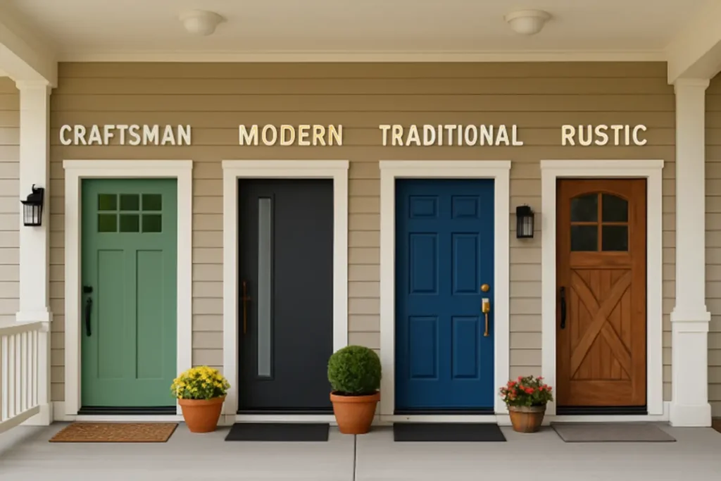 How Distinctive Entry Door Styles Shape the Look and Feel of Your Home