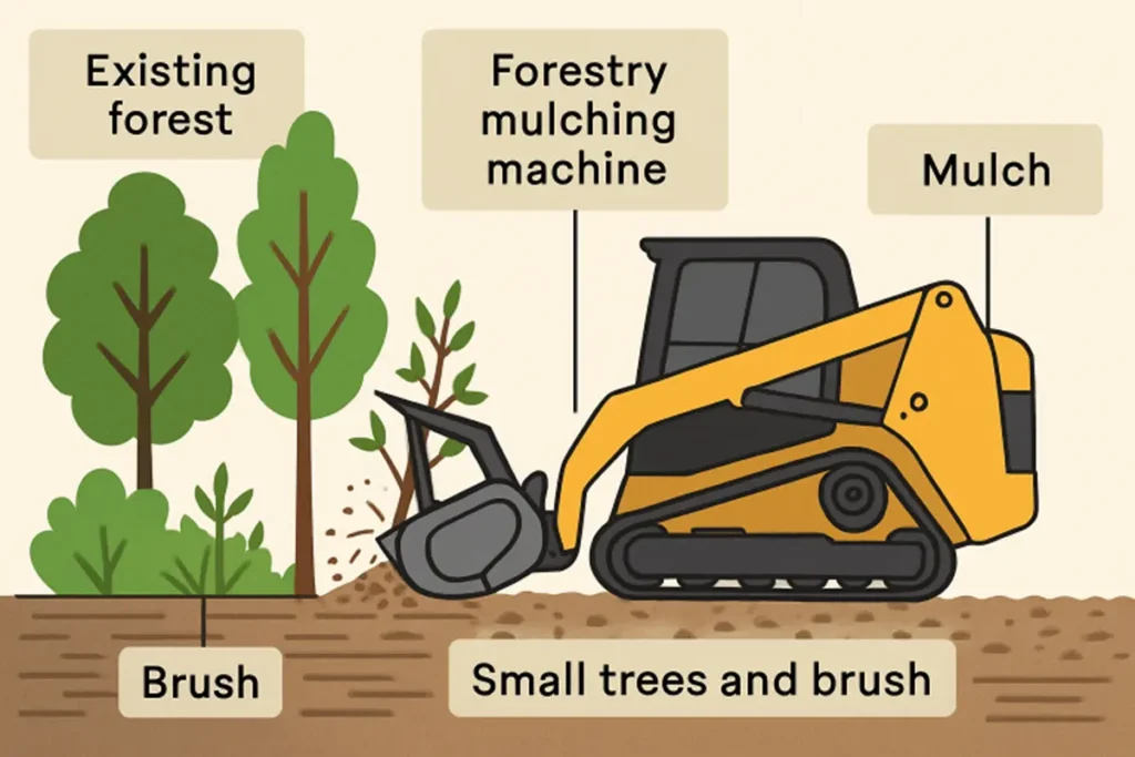 What Is Forestry Mulching A Step-by-Step Guide