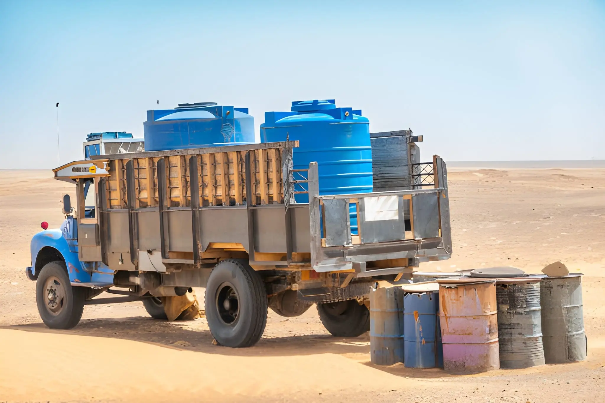 Durable Water Tank for Transport Across Rugged Conditions