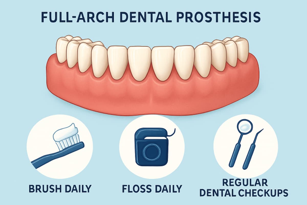 Key Factors Influencing the Long-Term Success of Full-Arch Restorations