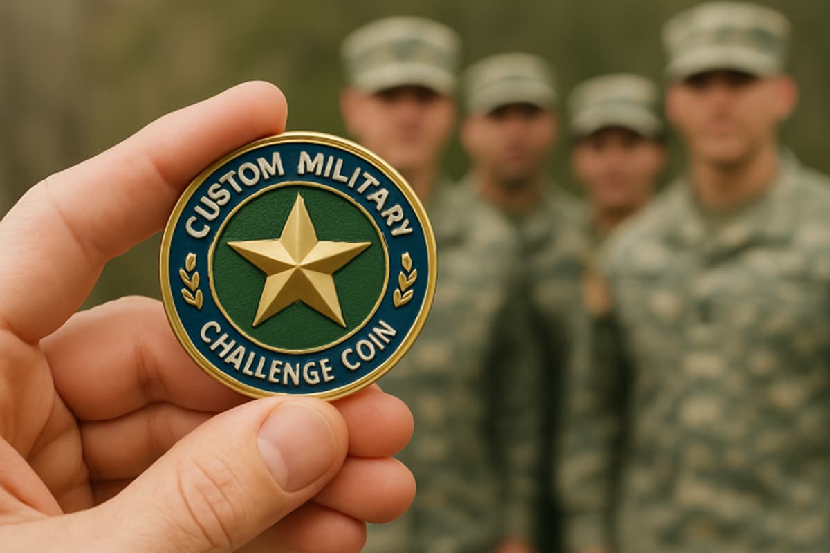 Why Custom Coins Boost Morale in Military Groups
